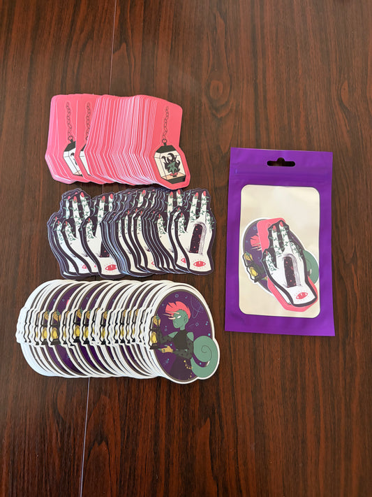 The Midnight Refuge Sticker Pack